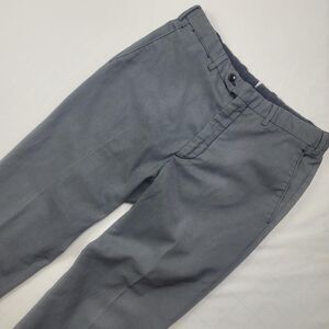 Zanella Navy Dress Pants Made in Italy Blue Stretch Flat Front Men's EU 48 US 32